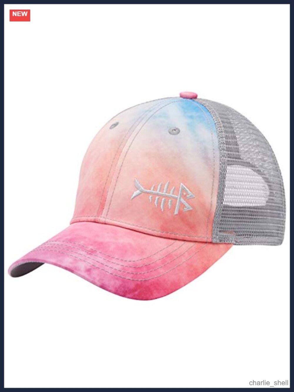 Fishing Hat Mesh Back Adjustable Baseball Trucker Cap Men Women